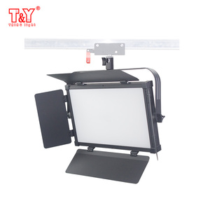 Equipo de videografía <span class=keywords><strong>DMX</strong></span>/panel de luz LED de estudio remoto con barndoor - Product Image 1