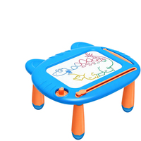 Tableau magnétique à thème animalier pour peinture et graffiti, adapté aux enfants de 2 à 3 ans, pour leur table de dessin