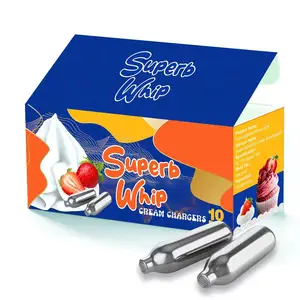 Goede Kwaliteit 8G Slagroom Oplader 8G Crème Oplader Mini 8G Kleine Room Whipper Snelle Verzending