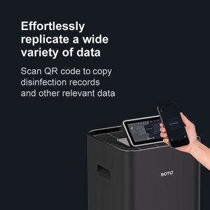 Purificateur d'<span class=keywords><strong>air</strong></span> électrostatique SOTO YM de haute qualité avec filtre HEPA, filtre à charbon, LED UV, contrôlé par application, élimine les odeurs et le formaldéhyde, pour la maison et le bureau - Product Image 6