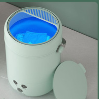 Sous-vêtement compact amélioré Mini Home Laundry Pliage efficace Laveuse commerciale