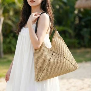 Sac en paille de raphia OEM, élégant et grande capacité, idéal pour la rentrée scolaire et les cadeaux de remise de diplôme - Product Image 1