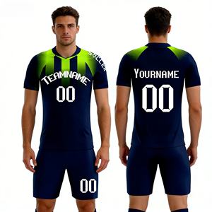 Camisa de Treino de Futebol Personalizada com Absorção de Umidade e Logotipo para Equipes, Jogos e Fãs – Pedido em Massa Disponível para o Mundo Todo - Product Image 1