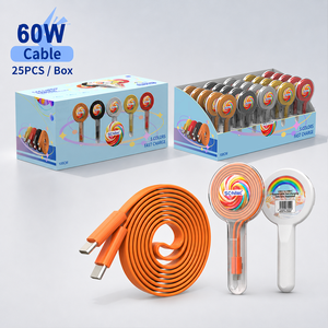 สายชาร์จ Schitec สีขาว 60W USB C ยาว 1 เมตร วัสดุ TPE รองรับการชาร์จเร็วแบบ Super Charging สาย Type C to C สำหรับ iPhone - Product Image 6