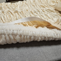 Doublure de cercueil en satin de haute qualité, style européen, accessoires intérieurs pour cercueil, modèle SCL032 pour adultes