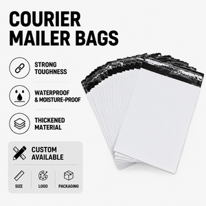 Bolsas de Correo con Cierre, Venta Directa de Fábrica, Negras, Nuevo Material, Bolsas para Empacar Ropa, Engrosadas, Impermeables, para Envío Exprés - Product Image 1
