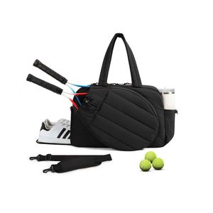 Sac de raquette de voyage léger au design moderne, grande capacité, sac de sport d'extérieur, sac de tennis de haute qualité avec compartiment pour chaussures - Product Image 4