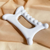Peigne Gua Sha en céramique personnalisable Forme unique Outil de grattage corporel multi-usage pour la relaxation musculaire du visage et du corps entier
