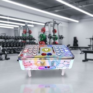 Máquina de garras de dos jugadores con juego Whack-a-Mole de desafío de velocidad Speedy Tap, operada con monedas, botón de luz LED e impresión digital - Product Image 3