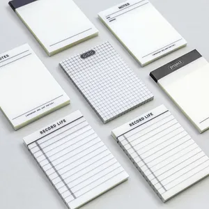 PET Transparent Sticky Notes Self-Adhesive Clear Memo Message Reminder Self-Stick Note Pads Waterproof Memo Pad Scratch Pad Memo