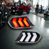 Ensemble de feu arrière LED de haute qualité ODPS pour Ford Mustang 2015-2023 RGB feu stop de frein arrière de voiture avec état de lentille rouge nouveau