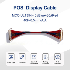 ICape POS Ekran Kablosu 100CM-100.5M FFC/FPC Konnektörler PVC Kılıf LVDS/Ağ/Güç/Ethernet Cat6/8 için VDE için - Product Image 2