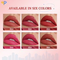 Rouge à lèvres mat naturel végétalien et sans cruauté, imperméable, en gros, avec logo personnalisé, marque privée, longue tenue, rose tendance, champignon