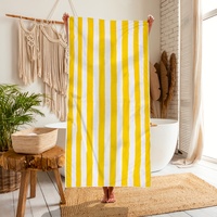 Wholesale Extra Large Size Cotton Towel Stripe Luxury 100% Cotton Towels Luxury Cotton Bath Beach Towel