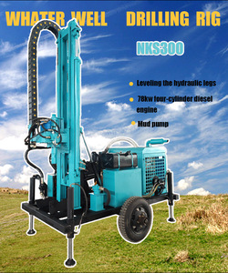 Diesel Boorgat Kern Tractor Gemonteerd Hydraulische Waterput Boorinstallatie Machine Oliemijn Roterende 100M 200M 300M Boorinstallatie" - Product Image 2