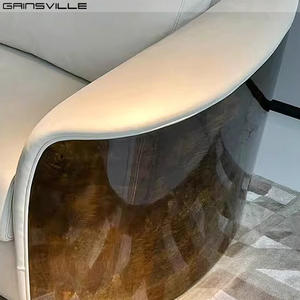 فيلا فاخرة حديثة شوكولاتة بنية 2 مقاعد Nubuck - Product Image 3