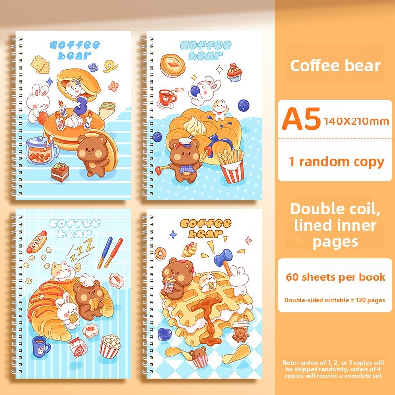 A5 หมีกาแฟ/สุ่ม 1