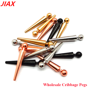 Cao Cấp 1/4 ''Cribbage Pegs 63Mm Chiều Dài Vòng Thiết Kế Phù Hợp 1/4' 'Lỗ Bảng Trò Chơi Xách Tay Kim Loại Lớn Cribbage Pegs 4 Màu - Product Image 6