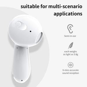 Auricolari da Gaming Originali TWS <span class=keywords><strong>J12</strong></span> Plus con Audio Stereo Hi-Fi 9D, Impermeabili, Semi-In-Ear, Cancellazione del Rumore, Display a LED e BT 5.4 - Product Image 3