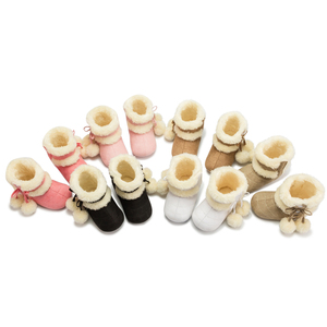 <span class=keywords><strong>Bottes</strong></span> de neige pour bébé de haute qualité, <span class=keywords><strong>bottes</strong></span> pour tout-petits, joli nœud papillon, boule de fourrure, caoutchouc antidérapant - Product Image 2