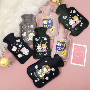 Bouillotte en PVC à motif de dessin animé, chauffe-mains et chauffe-ventre, épaisse pour l'hiver, cadeau de papeterie - Product Image 3