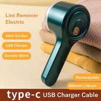Tragbarer Elektrischer Stoff-Fusselentferner für Pullover, Vorhänge, Teppiche und Kleidung - Fusselrasierer und Flusenentferner