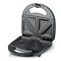 Nouvelle Machine à Sandwich Portable 2026 en Acier Inoxydable de Haute Qualité, Grande Grille-Pain Électrique Antiadhésive, Gaufrier Domestique
