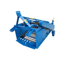 Récolteuse de pommes de terre, patates douces, ignames, carottes et oignons, largeur de travail 1200 mm, garantie 4 ans, capacité de charge 400 kg, pour moteurs 25-35 CV