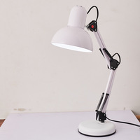 Lampe Led autoportante E27 avec bras pivotant, design moderne et simpliste, idéale pour l'étude, la lecture et le bureau