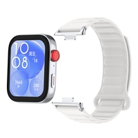 2024 Vente chaude De Luxe Magnétique Bracelet En Silicone Bracelet Montre Bracelet Bracelets De Montre forHuawei Fit3 Sport Montres Intelligentes