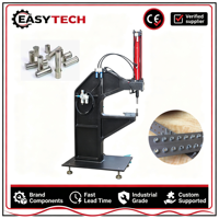2026 Easytech OEM Machine de rivetage automatique électrique compacte pour écrous auto-serrants PEM, pour insertion de tôles et sacs en cuir