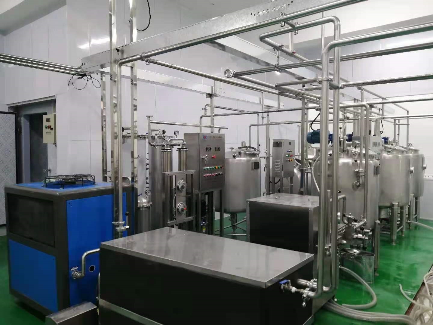 Automatic Ice Cream Production Line SUS304 316 1000 - 12000bph