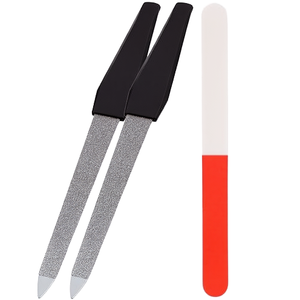 ตะไบเล็บเหล็กสองด้าน รูปทรงดาบ ปลายแหลมคม ด้ามจับกันลื่น ตะไบเล็บเพชร - Product Image 1