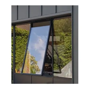 CBMmart, новейшие Звукоизолированные окна из закаленного стекла, простой дизайн, тепловые тентовые алюминиевые окна