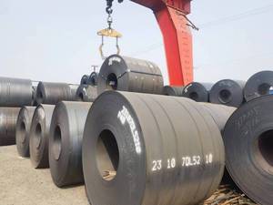 Bobines d'acier au carbone Q355 Ss400 laminées à chaud professionnelles avec normes ASTM et BS et service de soudage - Product Image 2