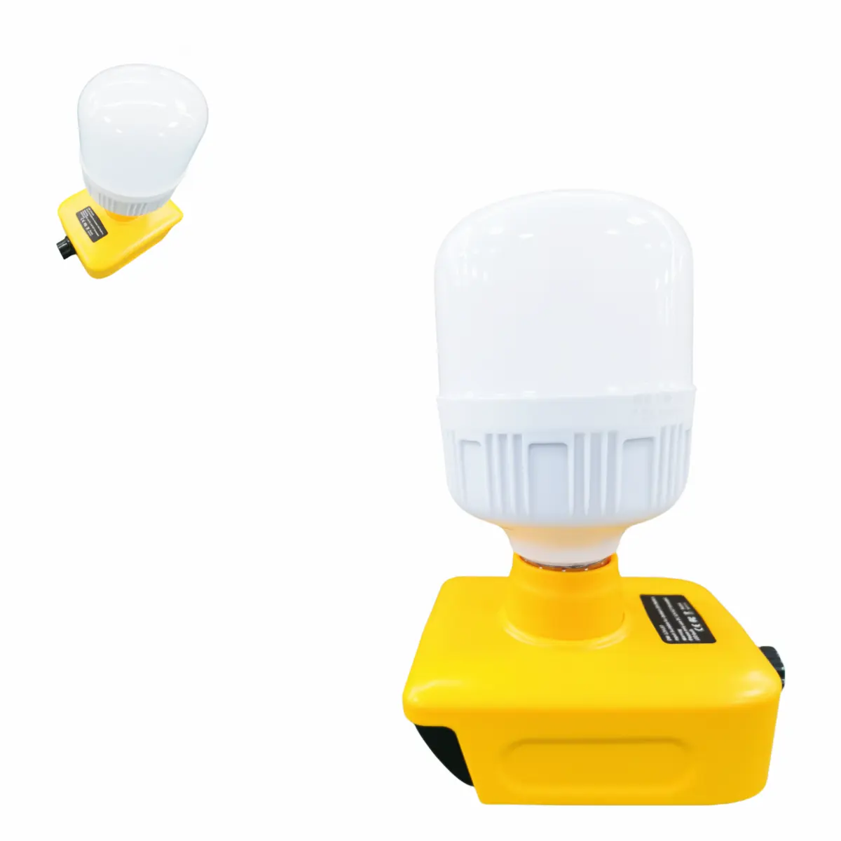 مصباح جديد مناسب لبطاريات أيون الليثيوم ديوالت 20 فولت ، مصباح قابل للاستبدال يعمل ببطارية 18 فولت 20 فولت
