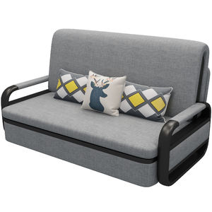 Ensemble Canapé-Lit Convertible Multifonctionnel Moderne Divan Pliable Dormeuse avec Caractéristiques Réglables Cadre en Métal et Rangement pour Utilisation à la Maison ou à l'Hôtel - Product Image 3