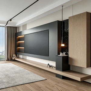 Sistema de Soporte para <span class=keywords><strong>TV</strong></span> de Alta Gama, Panel Ecológico Personalizable en Múltiples Formas, Solución Completa para el Hogar - Product Image 5