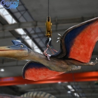 Modèle de dinosaure animatronique pour parc à thème, vente directe usine, dinosaure réaliste télécommandé, modèles de dinosaures robotiques, Pterosaure