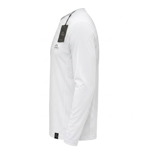 <b>Men</b> Long Sleeve Athletic Shirt Slim Fit Design Modern Athletic Style Comfortable <b>Stretch</b> Fabric For <b>Men</b> Gym Training Running - Product Image 3