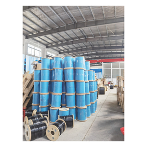 Filo di tensione del nucleo in acciaio rivestito in PVC 500 filo zincato rivestito in 5/32 3/32 - Product Image 1