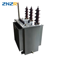 Transformateur Mv&hv 5KVA 35kva 50kva 75kva 100KVA 500kva 10kv 13.2kv 11kv 33kv 15kv 1Phase Transformateur de puissance immergé dans l'huile