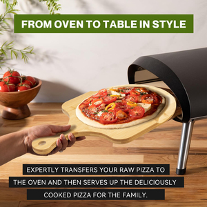 Paddle in legno per <span class=keywords><strong>Pizza</strong></span> con manico per cottura, servizio e taglio per <span class=keywords><strong>Pizza</strong></span>, pane - Product Image 3