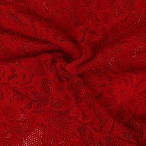 Completo <span class=keywords><strong>Sexy</strong></span> da Donna in Pizzo a Due Pezzi: Top Corto Trasparente a Maniche Lunghe e Pantaloni a Zampa, Set Coordinato Trasparente - Product Image 4
