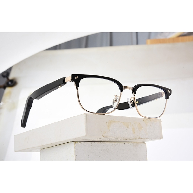 Waterproof Bluetooth Sunglasses Smart Glasses Audio Bone Conduction Glasses