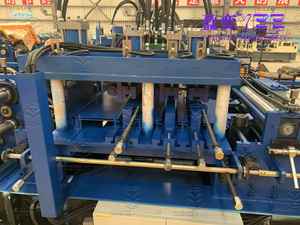 Automatische C/Z Pfetten walzen form maschinenbau Herstellung New Condition Farm mit Lager motor Getriebe SPS-Motor - Product Image 2