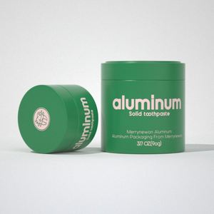 Eco-Friendly Aluminum Jar Tin <b>Container</b> for Tooth <b>Tablets</b> Packaging 120ml Metal Jar with Double Wall Cap - Product Image 2