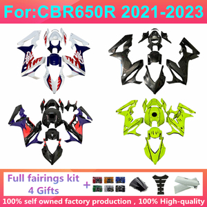 Nuevo Kit Completo de Carenado para Motocicleta ABS, Compatible con CBR650R 650R CBR650 2021 2022 2023 21 22 23, Carrocería Completa, Kits de Carenados Zxmt CBR65 - Product Image 3