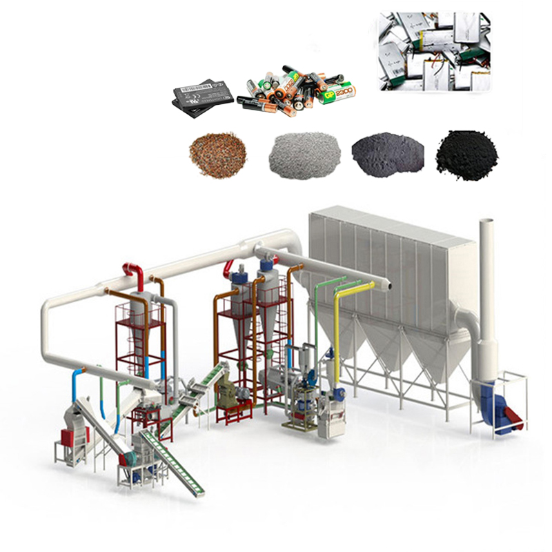 Машина для переработки электронных отходов, машина для переработки литиевых батарей