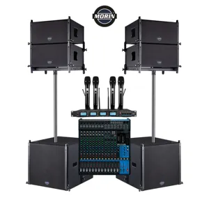 March Expo China Professional Audio Mini Linear Sound System speaker Active Line Array